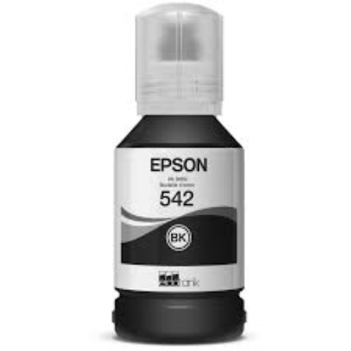 EPSON T542 Pigment Black Ink Bottle with Sensormatic / EcoTank Pro ET-5800 ET-5850 ET-5880 ET-16600 ET-16650