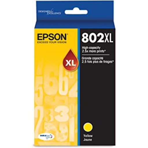 EPSON DURABrite Ultra Yellow Ink Cartridge High Capacity Sensormatic WF Pro 4720/4730/4740