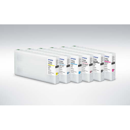 Epson SureLab D700 Yellow Ink Cartridge, 200MLT78240