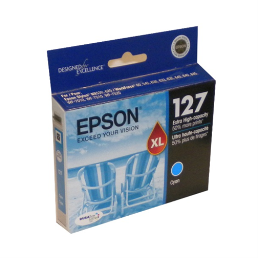 T127220S Epson 127 Extra HighCAP Cyan Original Ink Cartridge