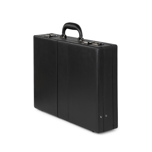 Bugatti 15.6" Jeffrey Attaché Case - ATC2030-Black