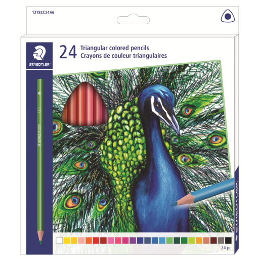 1278CC24A6 STAEDTLER-Mars Limited STAED.COL.PENC.3mmTRIANG.