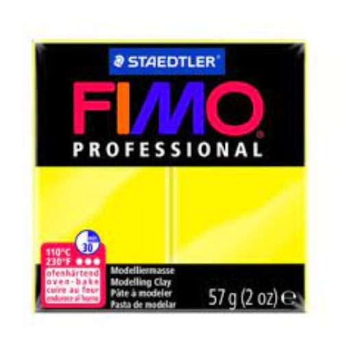 Fimo Professional Clay– True Yellow 57g