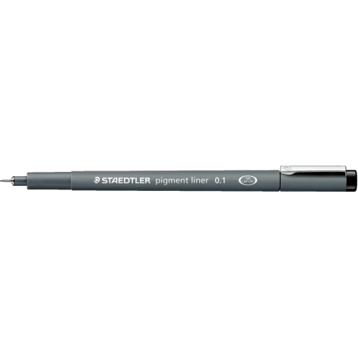 Fineliner pigment liner 0.1mm black
