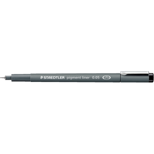 Fineliner pigment liner 0.5mm black