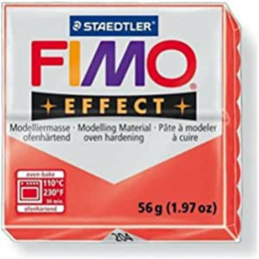 8020-204 STAEDTLER FIMO® effect Oven baked Clay Red