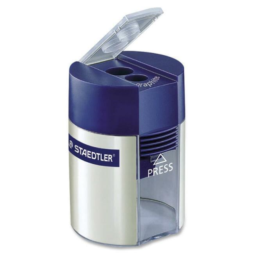 512-001-A602 STAEDTLER-Mars Limited SHARPENER ZINC+CONTAINER
