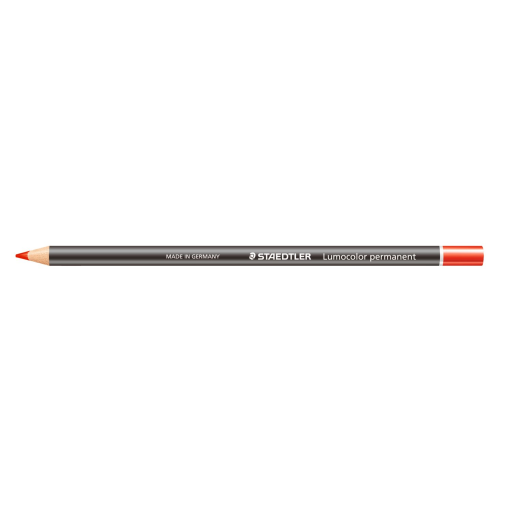 Lumocolor® permanent glasochrom Waterproof dry marker - Red