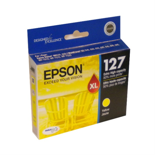 T127420S Epson 127 Extra HighCAP. Yellow Original Ink Cartridge