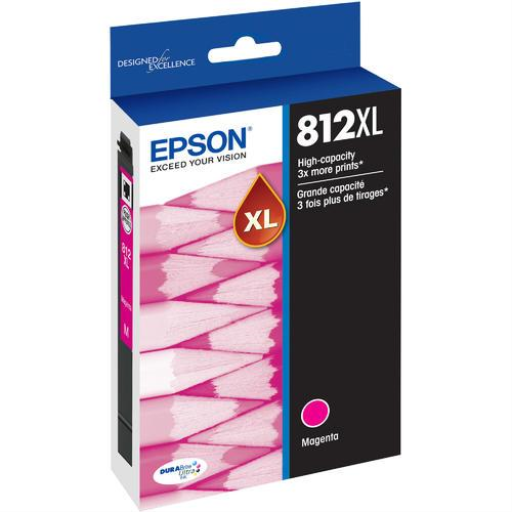 T812XL320-S Epson EPSON T812 High Capacity Magenta Ink Cartr