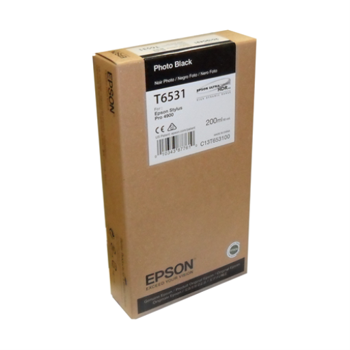 T653100 EPSON STYLUS PRO 4900 PHOTO BLACK 200ML