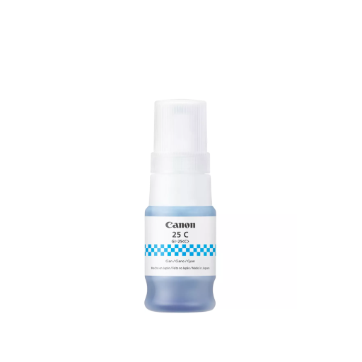 Canon GI-25 Cyan Ink Bottle