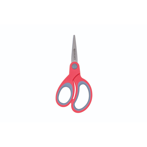 5" Pointed Soft Grip Lefty Scissors /
Ciseaux gauchers pointus ? prise souple 5 po