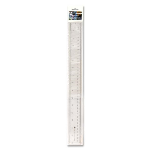 40cm/16" Acrylic Ruler ? Inch/Metric /
40cm/16 po r?gle en acrylique, pouces/m?trique