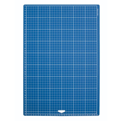 12" x 18" Double Sided Blue Cutting Mat /
12 x 18 po bleu - double face