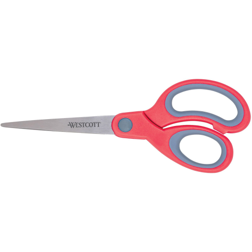 7" Pointed Soft Grip Lefty Scissors /
Ciseaux gauchers pointus ? prise souple 7 po