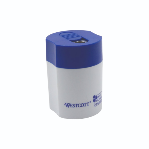 KleenEarth? Student Recycled Single-Hole Metal Pencil Sharpener with Antimicrobial Protection - 4 colours /
Taille-crayon antimicrobien en m?tal simple recycl? KleenEarth? pour ?colier - 4 couleurs