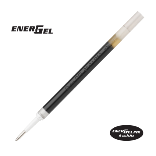 Refill Ink - For EnerGel Gel Pen (1.0mm) Bold Point, Black Ink
