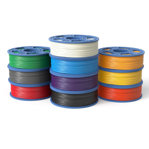 3D PLA Filament Spool, 1.75mm Diameter, 0.75kg - 10 pack