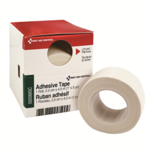 Adhesive Tape, 2.5 cm x 4.5 m (1? x 5 yd), 1/box
