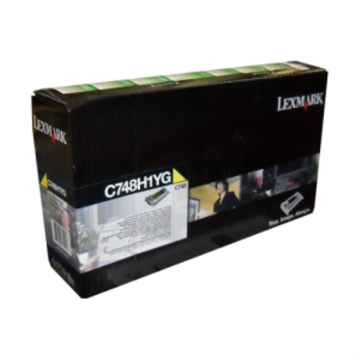 Lexmark C/X748 Yellow Return Program 10K Toner Cartridge
