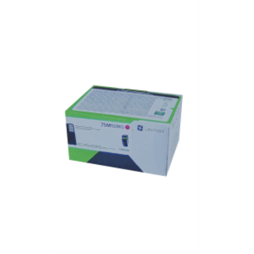 75M10M0 Lexmark Magenta Return Program Toner Cartridge
