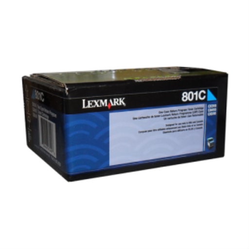 Lexmark CX310,410,510 Cyan Return Program 1K Toner Cartridge