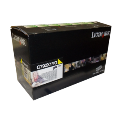 Lexmark C/X792 Yellow Return Program 20K Print Cartridge