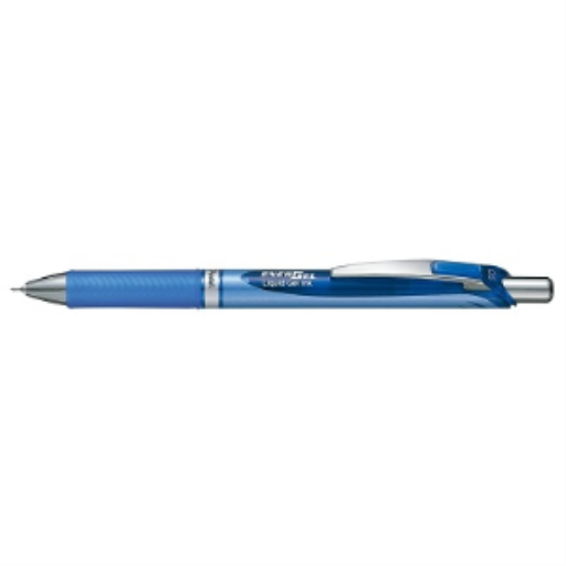EnerGel Retractable Liquid Gel Pen, (0.5mm) Needle Tip, Blue Ink
