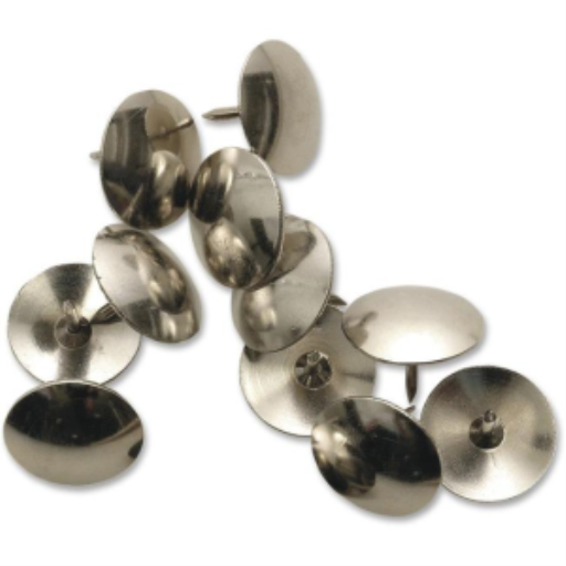Nickel Plated 1/2" Dia., 5/16" Pin /
Diam?tre de 1/2 po ? nickel?es ? tige de 5/16 po