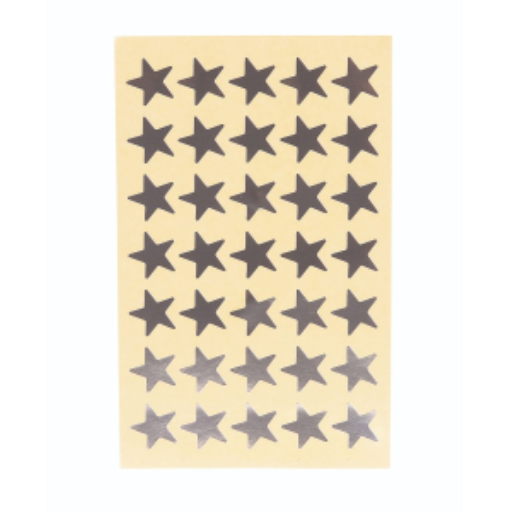 Silver Stars, 350/Pkg. /
?toiles argent ? paquet de 350