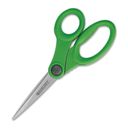 8? Pointed KleenEarth? Antimicrobial Scissors - Green Handles /
Ciseaux antimicrobiens KleenEarth? bouts pointus 8 po - poign?es vertes