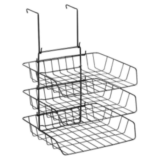 Hanging Triple Letter Tray
Corbeille triple ? ? suspendre