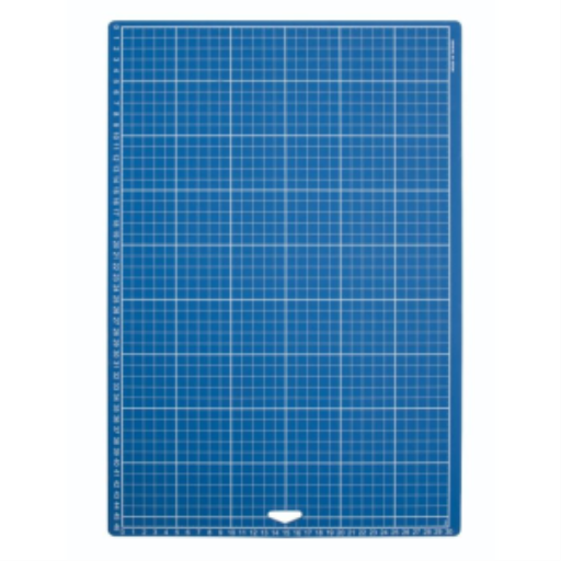 12" x 18" Double Sided Blue Cutting Mat /
12 x 18 po bleu - double face