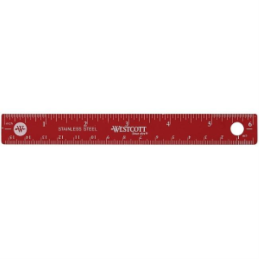 15cm/6" ? Inch/Metric, Assorted Colours /
15cm/6 po ? pouces/m?trique - couleurs assorties