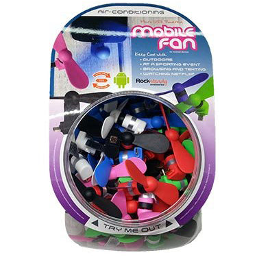 Killer Concepts Mobile Fans 65/35 Jar iPhone & Android -100 pcs Total