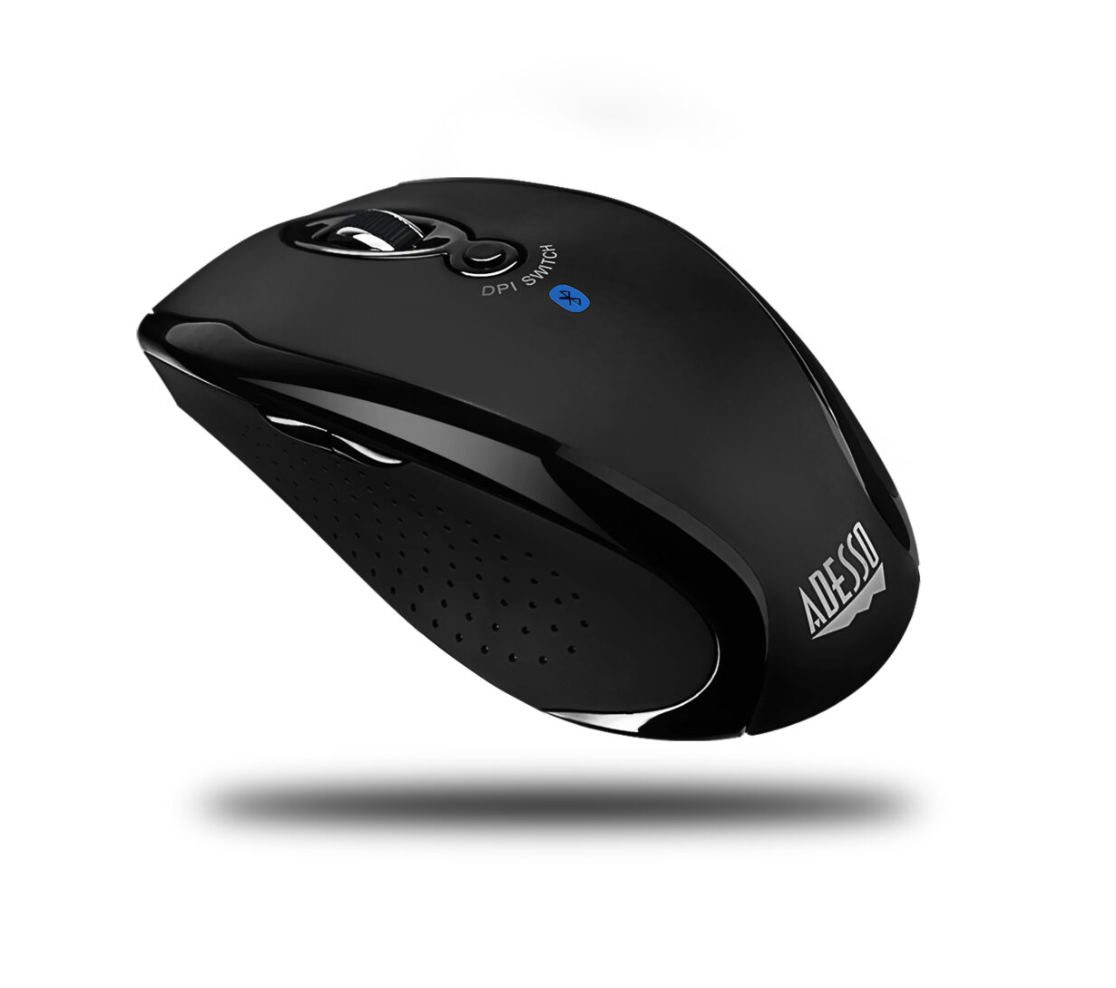 Adesso Mouse Bluetooth 3.0 S200B 6 Button up to 2000dpi PC/Mac -