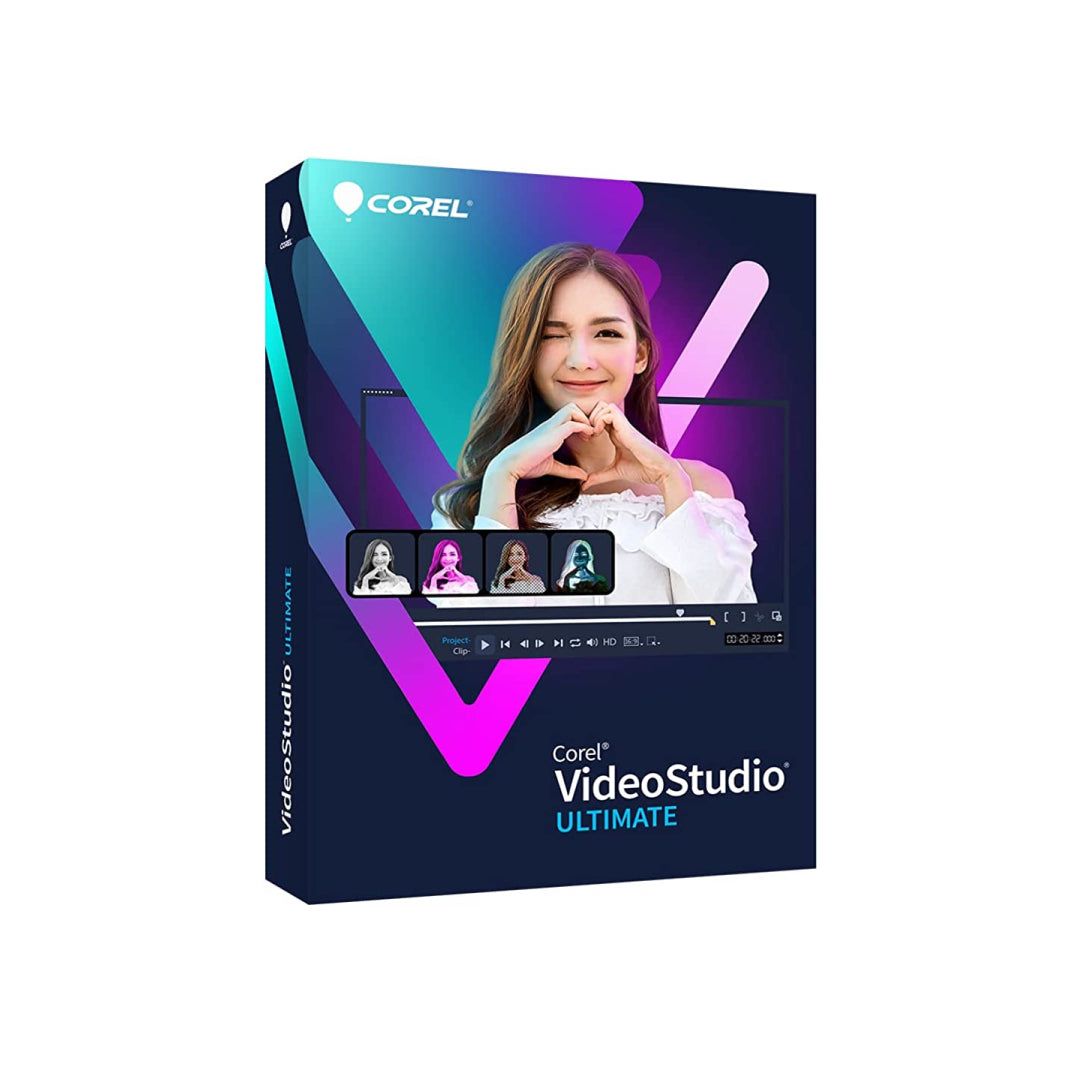 Corel VideoStudio Ultimate 2023 ESD (DOWNLOAD CODE) Video Editing Capture Share -