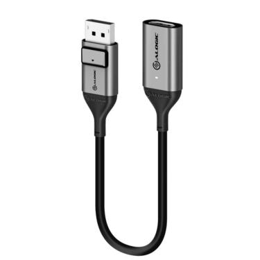 Alogic Adapter DisplayPort Male to HDMI Female 4K Ultra HD 60Hz 8in