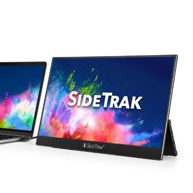 SideTrak Laptop Monitor 15.8in Solo Pro Freestanding Portable Monitor Anti-Glare LED Includes HDMI & USB-C Cables PC/MAC/Chrome/Console Electronics BIL - Black