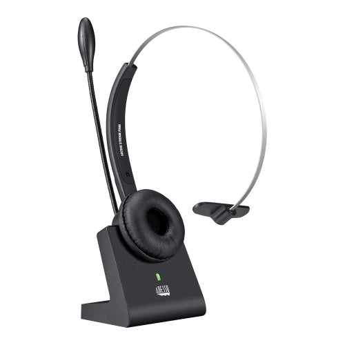 Adesso Bluetooth headset with Microphone and Charging Dock