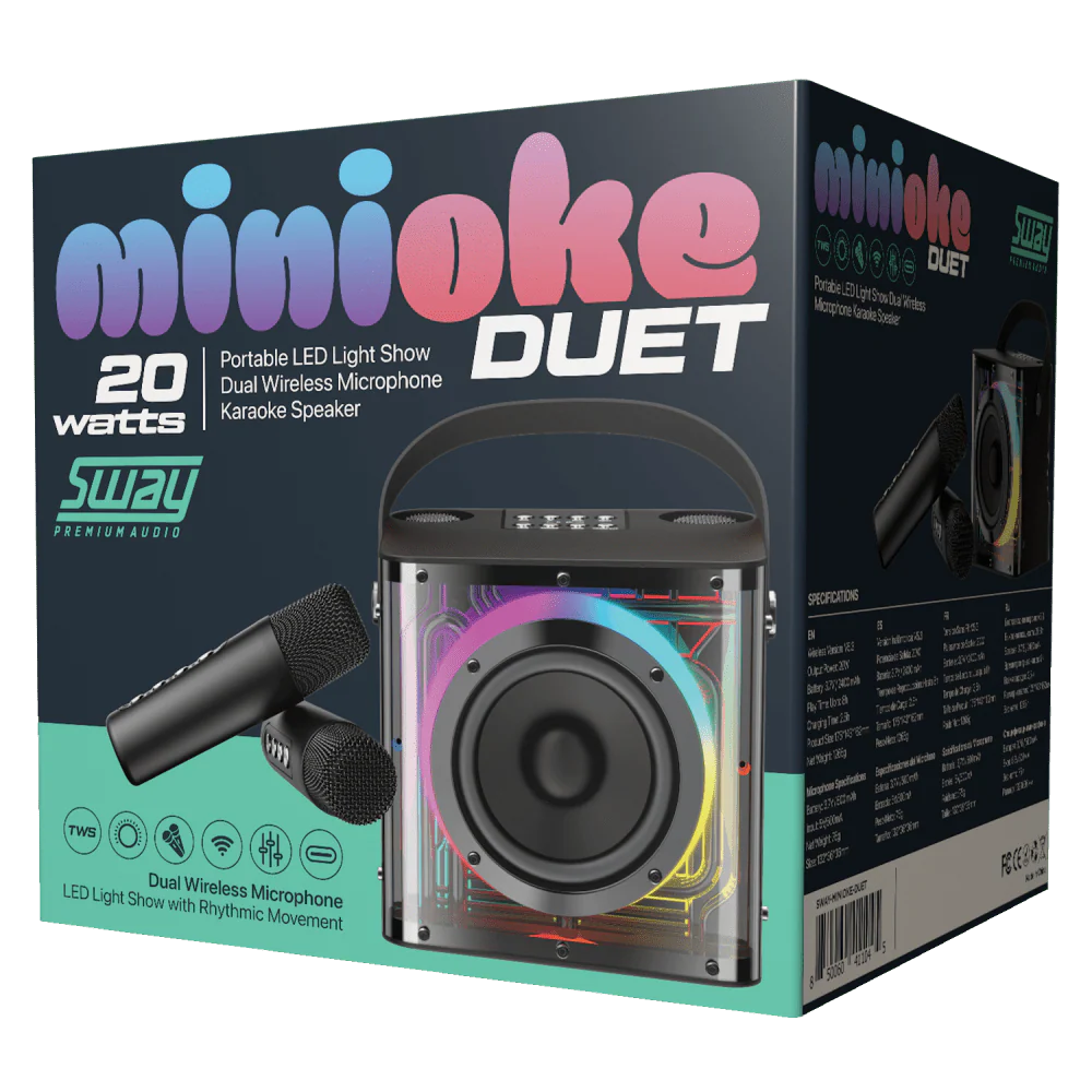 SWAY Speaker Minioke Duet Karaoke