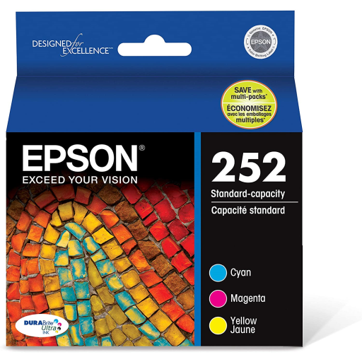 T252520S Epson 252 Durabrite Ultra Color Original Ink Cartridge