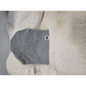 Mpompon Tuque Nouveau-N? Coton Vintage Gris