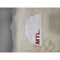 Mpompon Tuque Enfant Coton MTL. Blanc