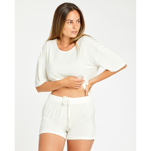 Ensemble Cozy Court Ivoire - Vegan