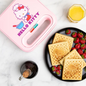 Waffle Maker Double Square Hello Kitty