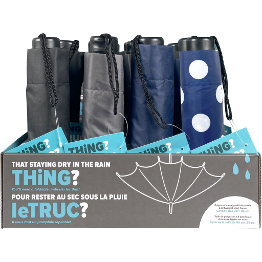 UMBRELLA ASSORTED Pak/12