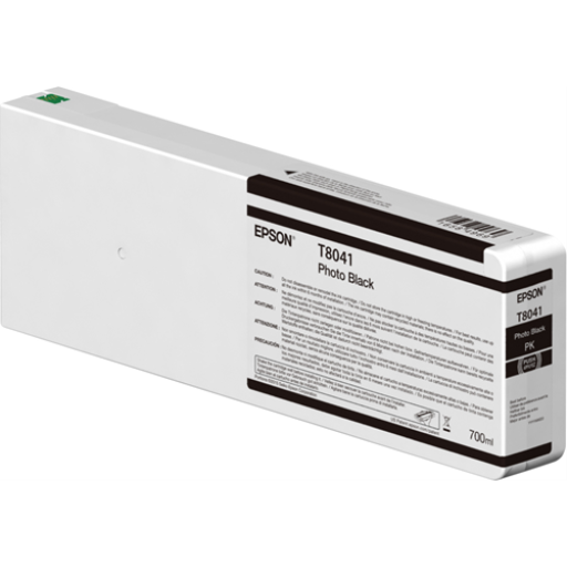 T804100 Epson UltraChrome HD Photo Black Ink 700 ML