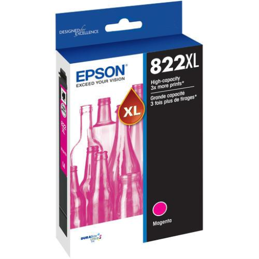 T822XL320-S Epson EPSON T822 High Capacity Magenta Ink Cartr